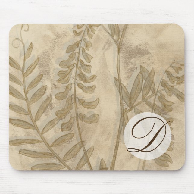 Monogrammm | Gilded Foliage I Mousepad (Vorne)