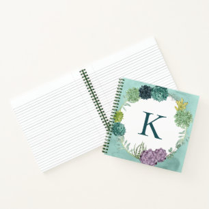 Monogrammm   Glück der Pflanze   Happines kaufen  Notizbuch