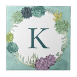 Monogrammm | Glück der Pflanze | Happines kaufen P Fliese<br><div class="desc">Genießen Sie dieses frisch kreative,  prächtige Typografie-Design auf einem Produkt oder einem Wallart-Stück,  um die Welt um Sie herum zu erweitern und zu erweitern. Künstler: Grace Popp</div>