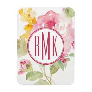 Monogrammm   Mitte Juli Magnet