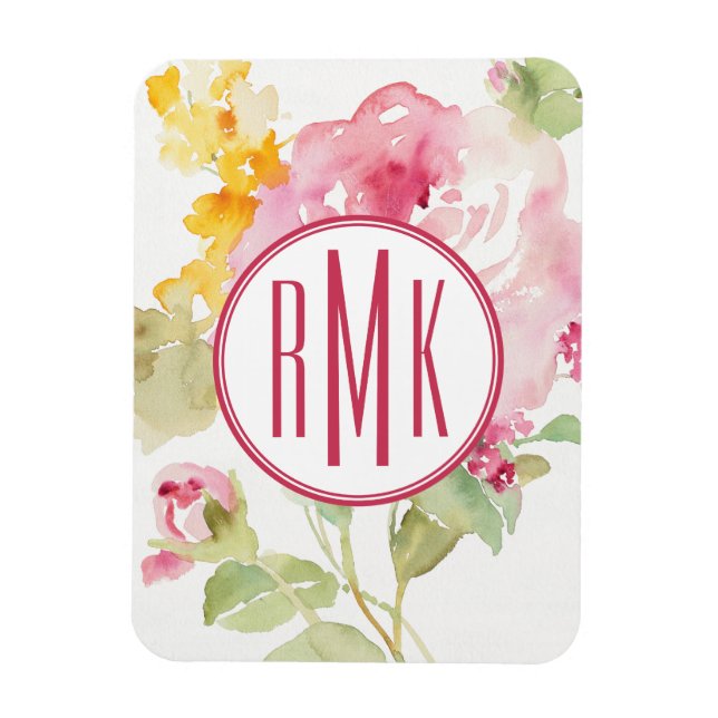 Monogrammm | Mitte Juli Magnet (Vertikal)