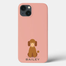 Monogrammm. Niedlicher Hund.