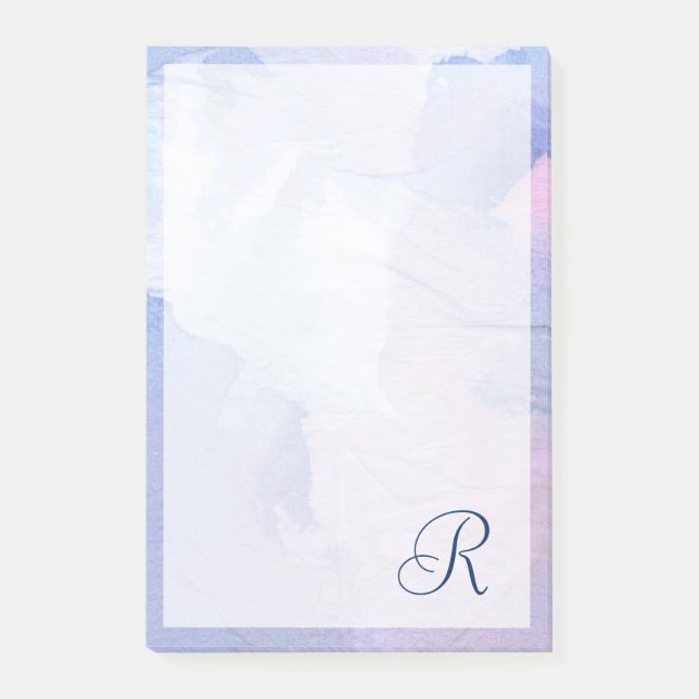 Monogrammm | Nordlichter II Post-it Klebezettel (Vorderseite)