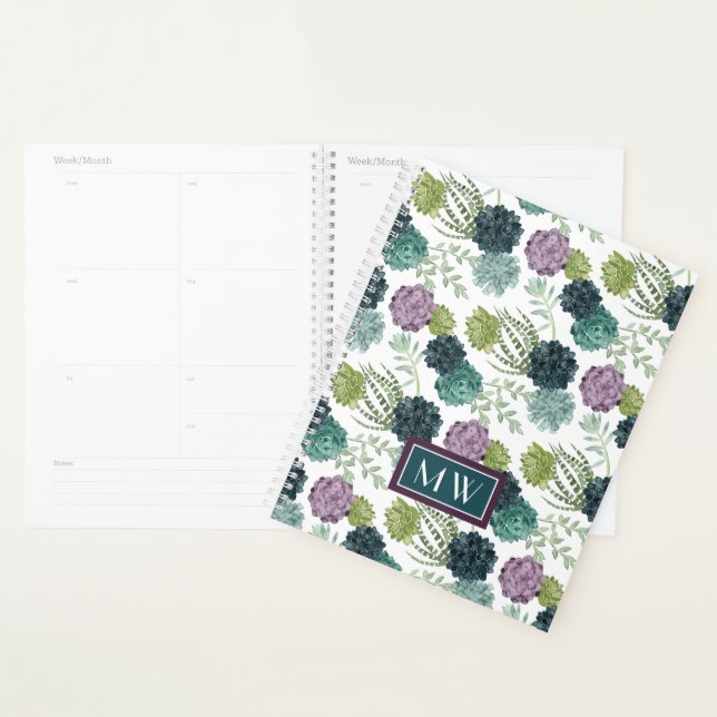 Monogrammm | Pflanze Happy Collection Succulent Pa Planer (Anzeige)
