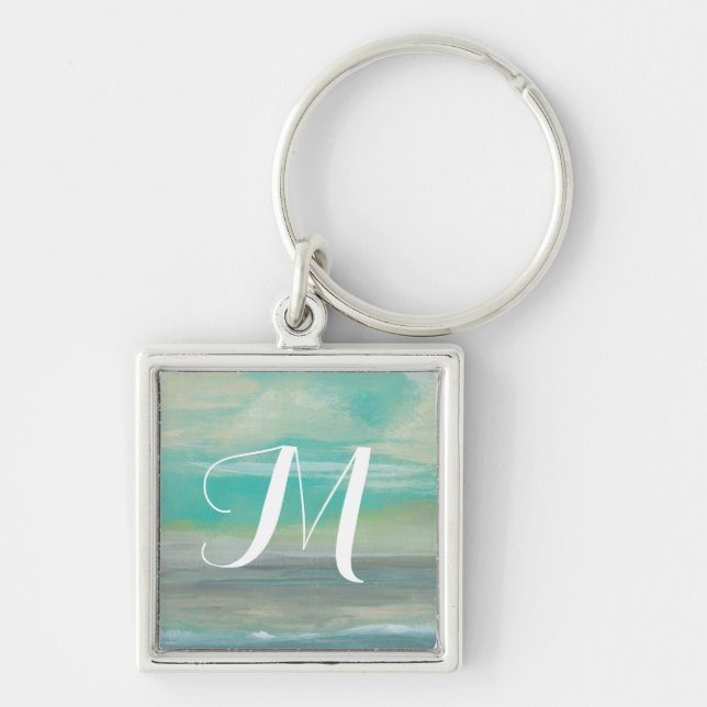 Monogrammm | Strand von Lowland I Schlüsselanhänger (Vorne)
