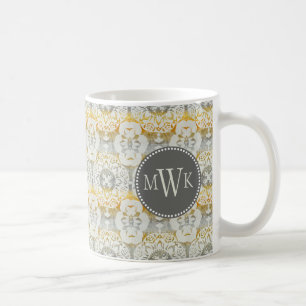 Monogrammm Tapestry Rosette II Kaffeetasse