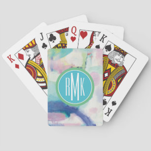 Monogrammm Trial und Airy Bright Spielkarten