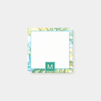 Monogrammm | Tropische Palmen - Blätter