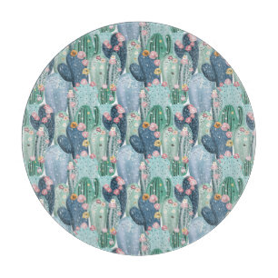 Monogrammm Weiches Patel-Muster Schneidebrett