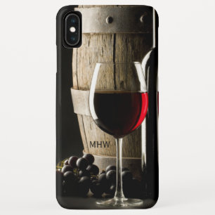 Monogrammtelefon-Hüllen des Wein-Liebhabers Case-Mate iPhone Hülle