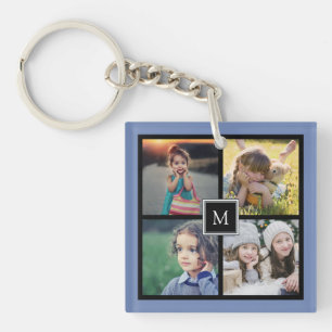 Monographie de collage photo de famille moderne
