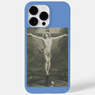 Monomatische Kreuzigung Minimalistische Kunst Case-Mate iPhone 14 Pro Max Hülle