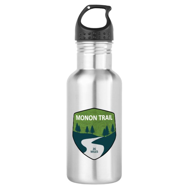 Monon Trail Edelstahlflasche (Vorderseite)