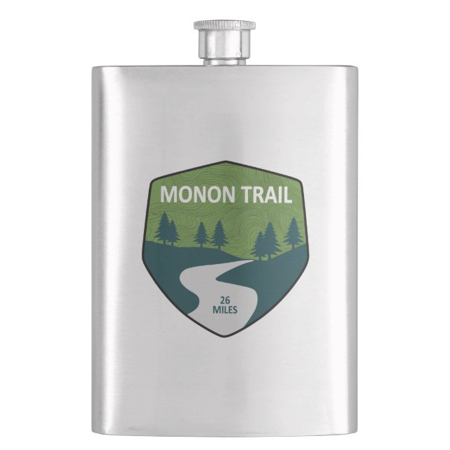 Monon Trail Flachmann (Vorderseite)