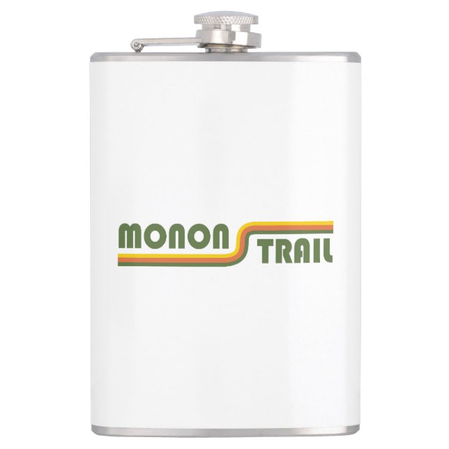 Monon Trail Indiana Flachmann (Vorderseite)