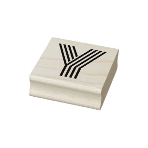 Monoton Letter Y Rubber Briefmarke Gummistempel