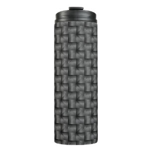 MONOTON VINTAGE SCHWARZ UND WEISS  THERMOSBECHER