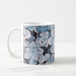 Monotone Blue Sukkuline Tasse