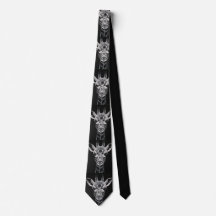 Monotone Giraffe Krawatte Design