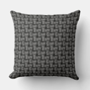 MONOTONE VINTAGE SCHWARZWEISS BETTZEUGTUCH KISSEN