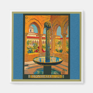 Monreale Palermo Italien Magnet