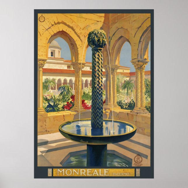 Monreale Palermo Poster (Vorne)
