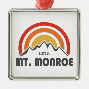Monroe New Hampshire Ornament Aus Metall