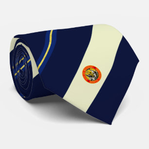 Monroe (North Carolina) Stadtflagge Neck Tie Krawatte