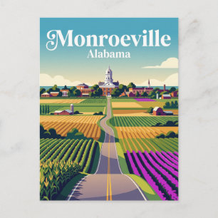 Monroeville USA Postkarte