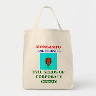 MONSANTO ÜBEL SÄT BIO TASCHE