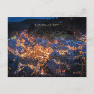 Monschau, Deutschland, Festsaison, Postkarte
