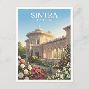 Monserrate-Palast Sintra Portugal Andenken Postkarte