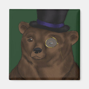 Monsieur Bear Magnet