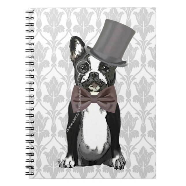 Monsieur Bulldog Notizblock (Vorderseite)