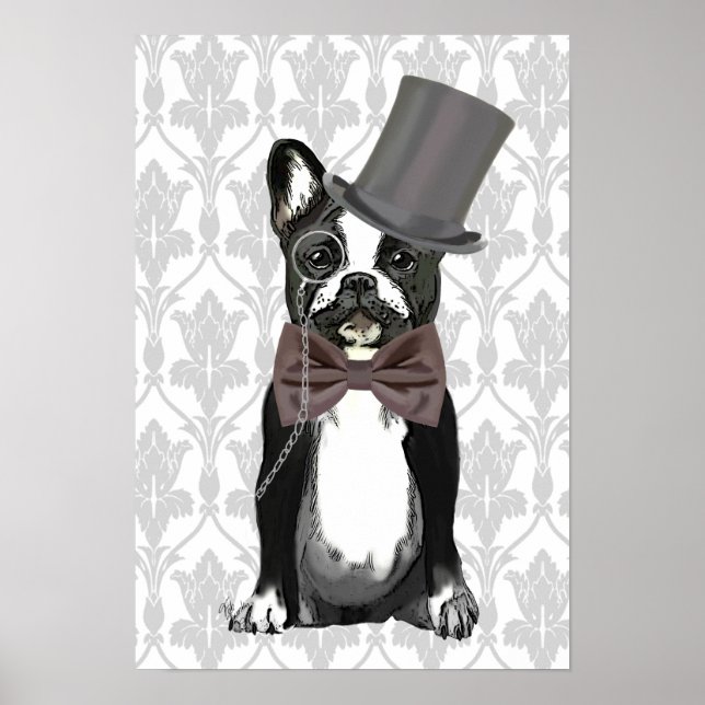 Monsieur Bulldog Poster (Vorne)