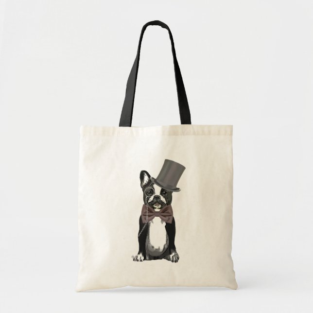 Monsieur Bulldog Tragetasche (Vorne)