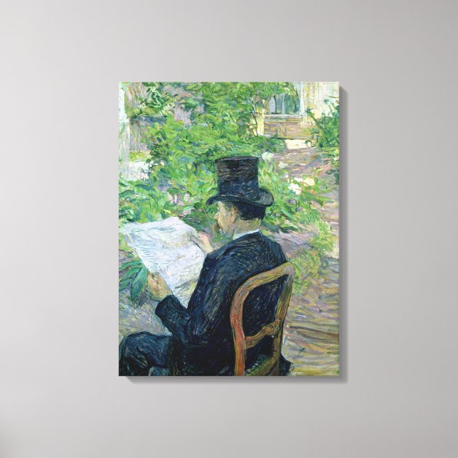 Monsieur Desire Dihau 1890 Leinwanddruck (Vorderseite)