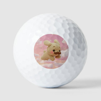 Monsieur Dog: Personalisierte japanische Yumekawa- Golfball