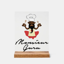 Monsieur Guru Acrylschild