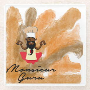 Monsieur Guru Glasuntersetzer