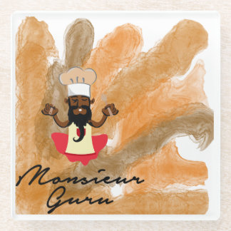Monsieur Guru Glasuntersetzer