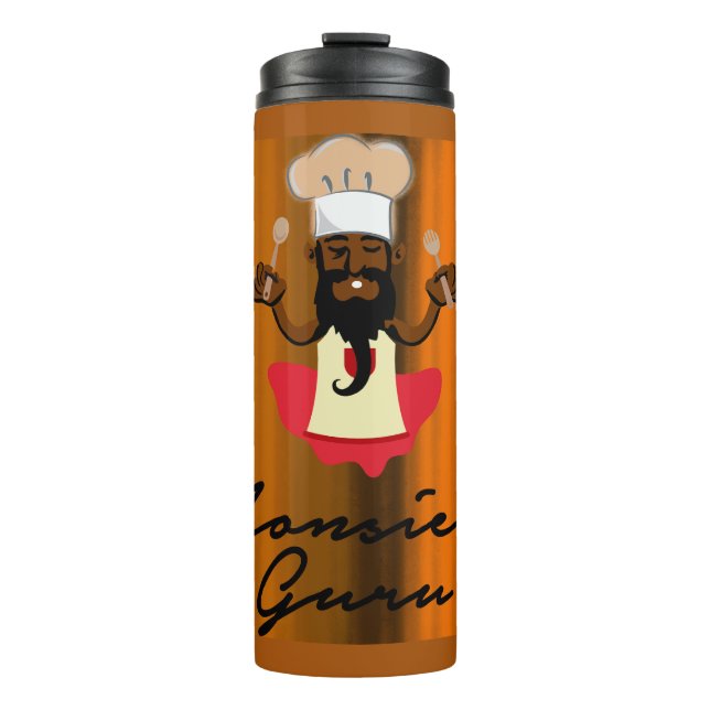 Monsieur Guru Thermosbecher (Vorderseite)