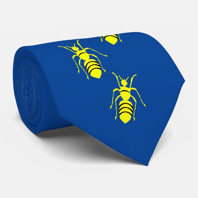 Monsieur Hornet cravate bleue (Roulé)