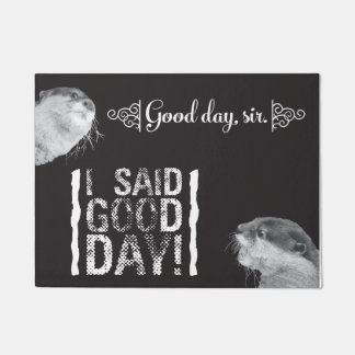 Monsieur Otter de beau jour 18" x 24" tapis de