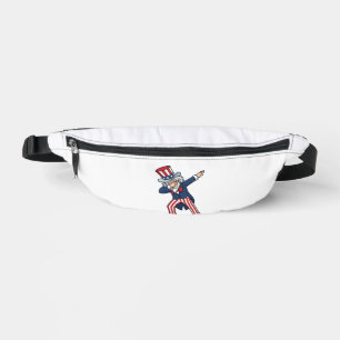 Monsieur patriotique Dabbing Design vectoriel vint