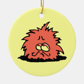 „MONSIEUR POUFF " KERAMIKORNAMENT