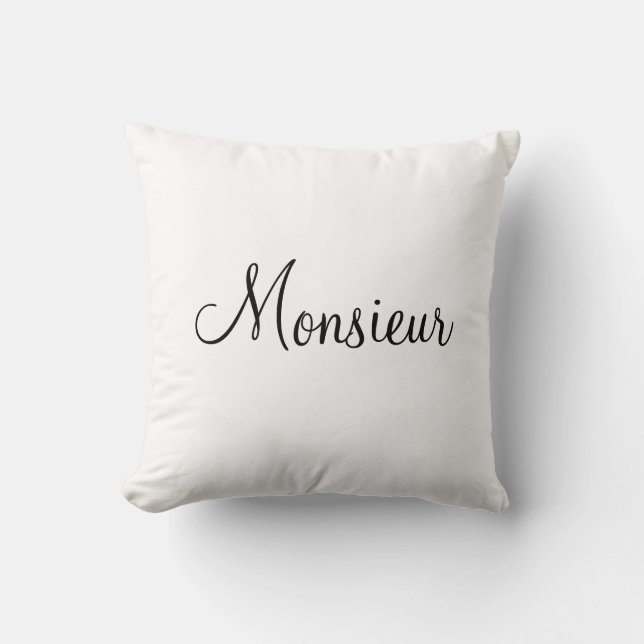 Monsieurkissen Kissen (Vorderseite)