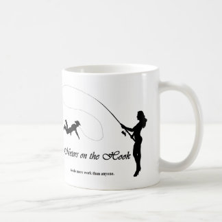 Monsieurs sur la tasse de crochet
