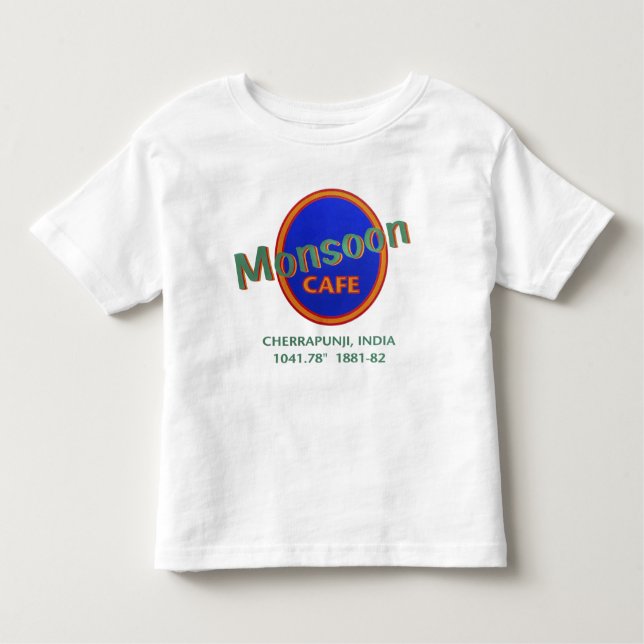 Monsoon Café Kleinkind T-shirt (Vorderseite)