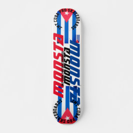 MONSTA ! JMT CUBA 7 3/4" Skateboard Deck